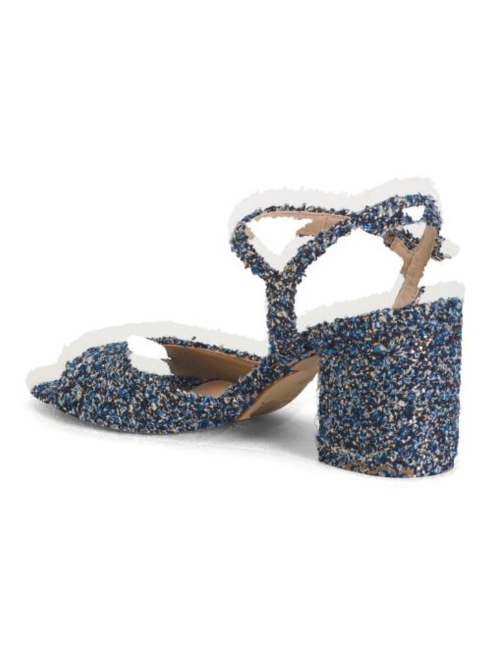 STUART WEITZMAN Made In Spain Tia 75 Block Sandals - Picture 2 of 3